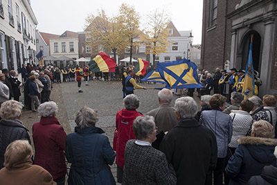 Jubilea Henny Kraayvanger (50 jaar lid) en Wim Peters (40 jaar lid)
